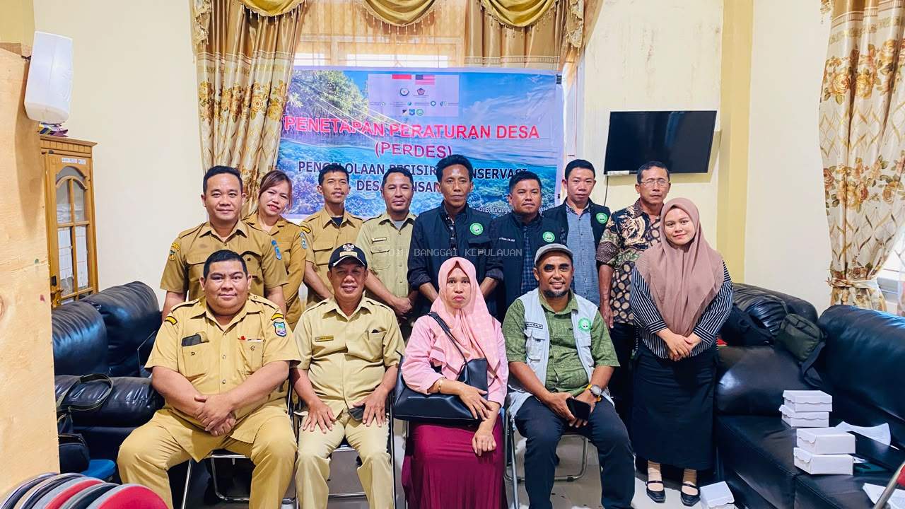 Evaluasi Rancangan Peraturan Desa tentang Pengelolaan Pesisir Konservasi Desa Mansamat B dan Penyertaan Modal Bumdes Desa Boyomoute