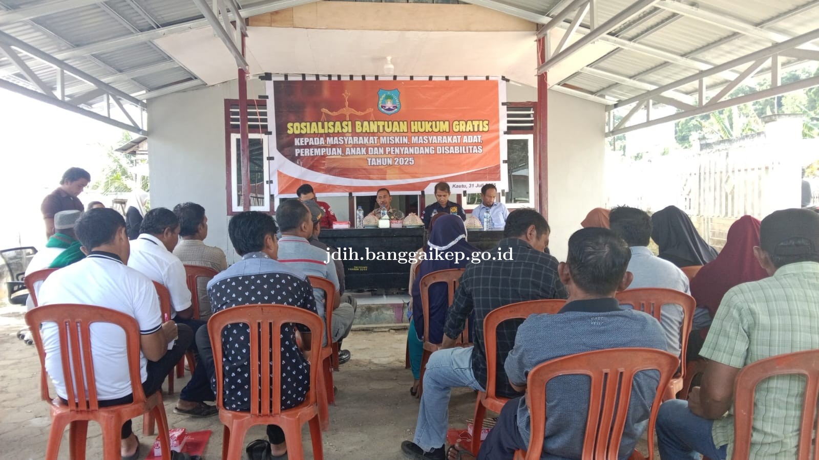 Sosialisasi Bantuan Hukum Gratis Digelar di Kautu