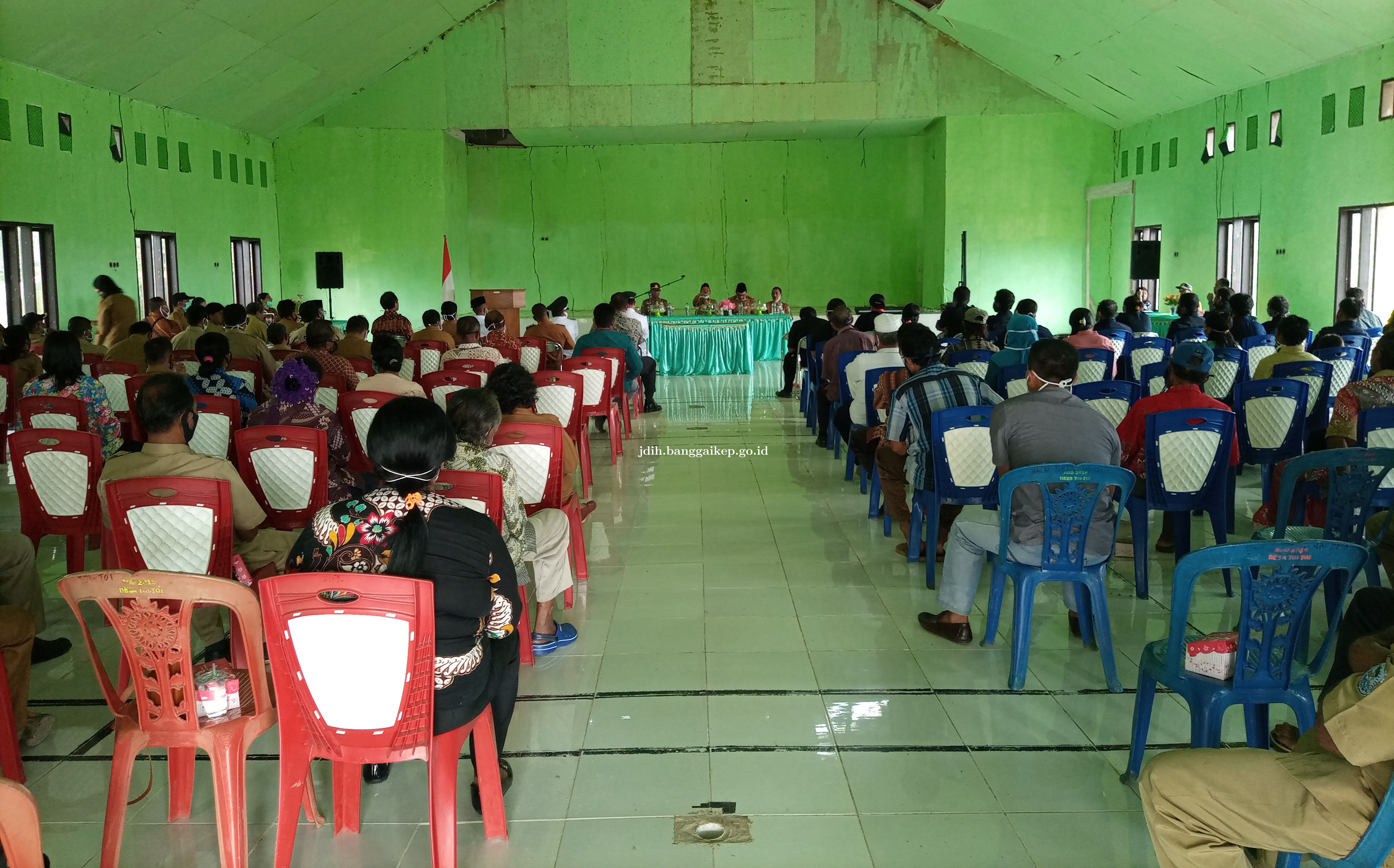 Sosialisasi Peranan Pemerintah Desa Dalam Penguatan JDIH Kabupaten Banggai Kepulauan
